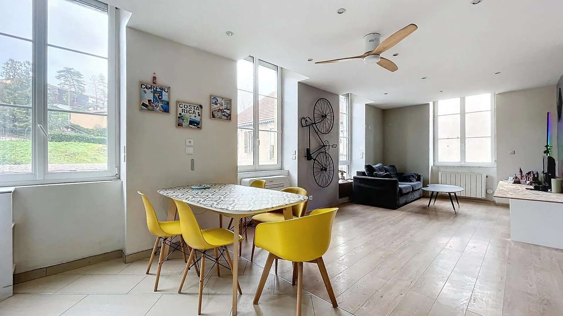 La Roue Libre 3 Chambres - 1Er Etage Au Centre Ville De L\'Arbresle location